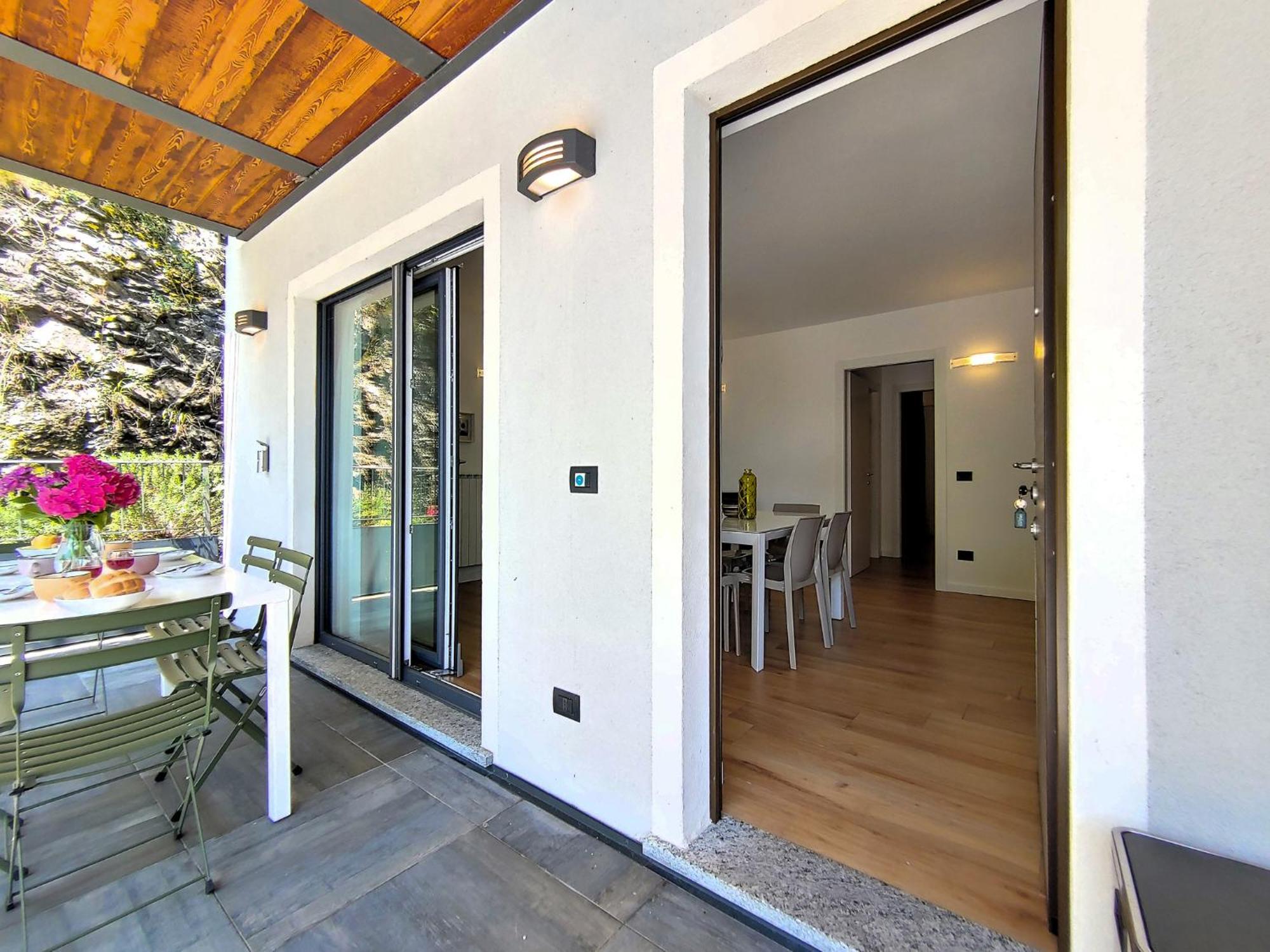 Dascio Vita See Ferienwohnung Mit Dachterrasse Ngoại thất bức ảnh